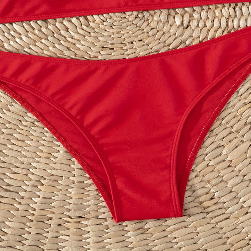 Women's bikini set with adjustable spaghetti straps StylebySassy