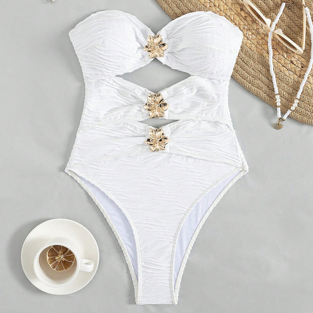 Ladies Cut-Out Swimsuit with Refined Design StylebySassy