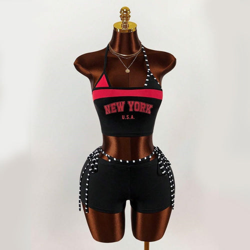 Women’s sporty top with shorts StylebySassy