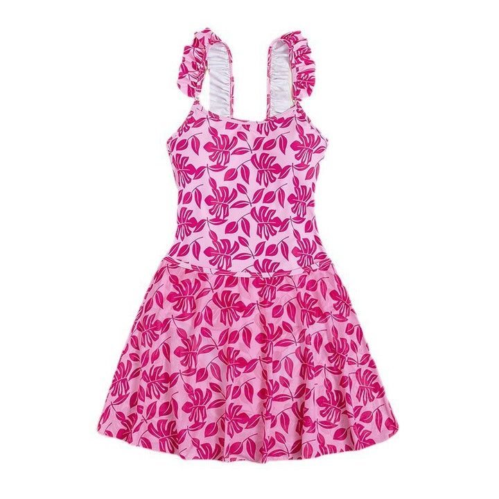 Ladies swimsuit with playful ruffle details StylebySassy