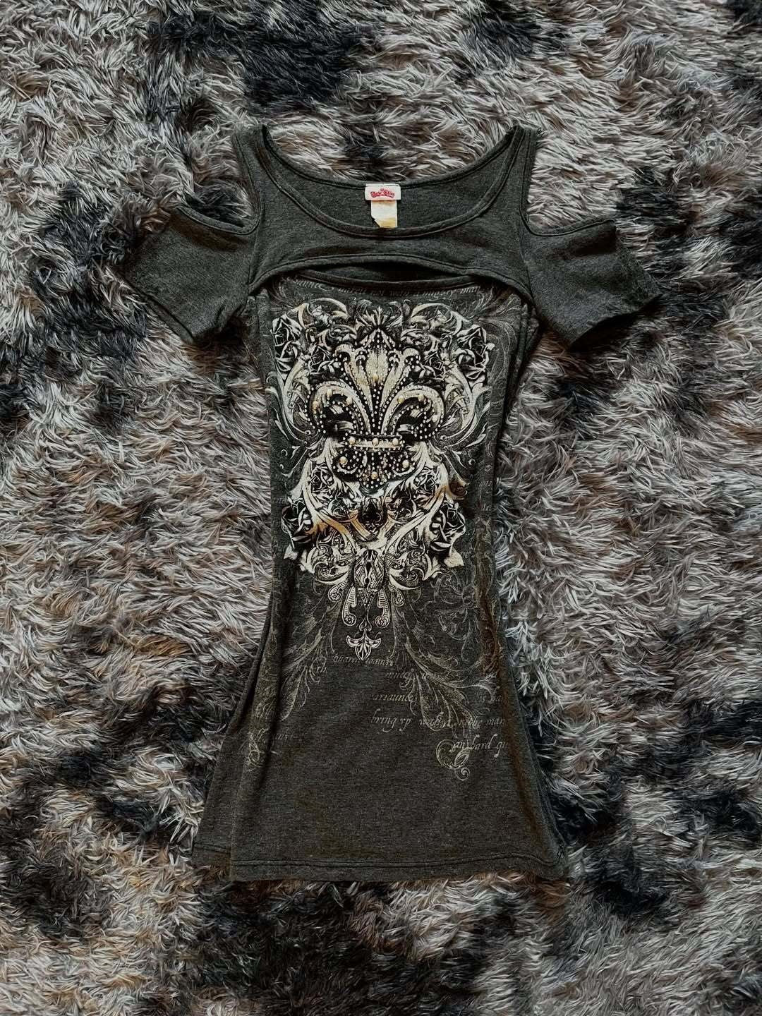 Women's Exposed Top with Floral Print StylebySassy