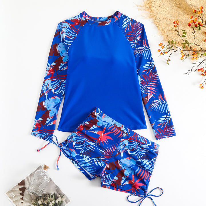 Women UV Protection Rashguard with Shorts StylebySassy
