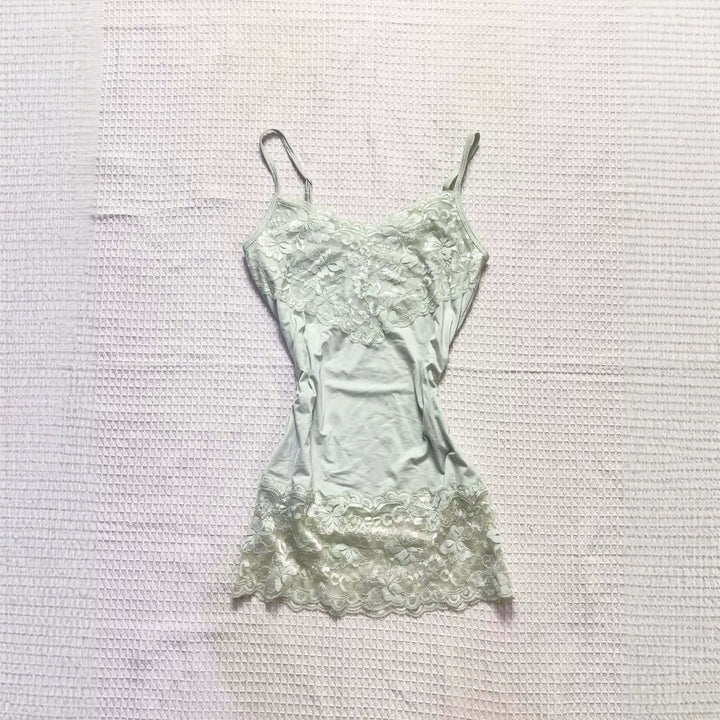 Women's Lace Cami Top with Flowing Cut StylebySassy