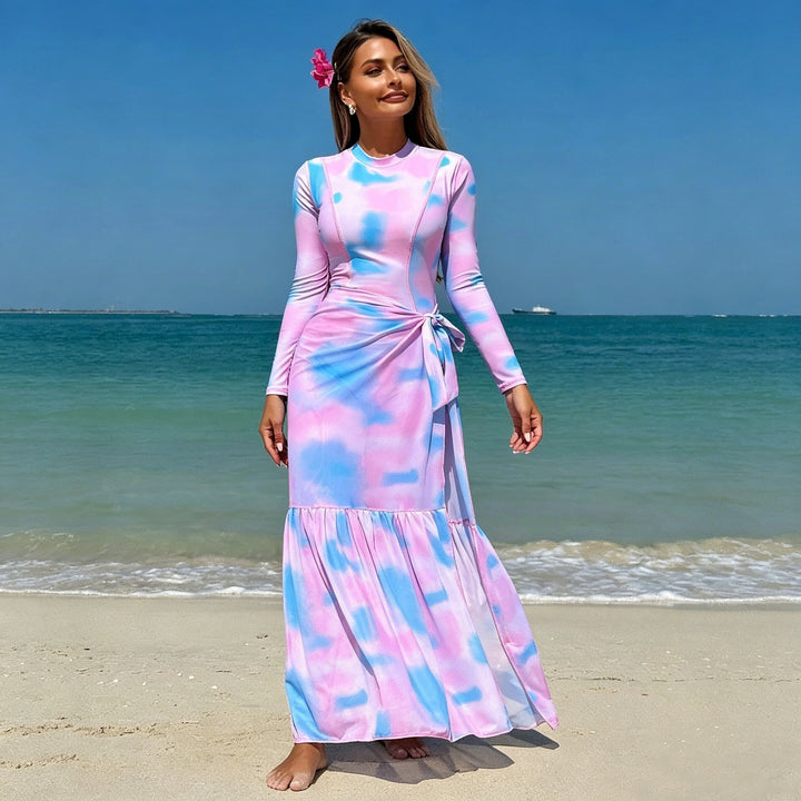 Women Long Sleeved Maxi Dress StylebySassy