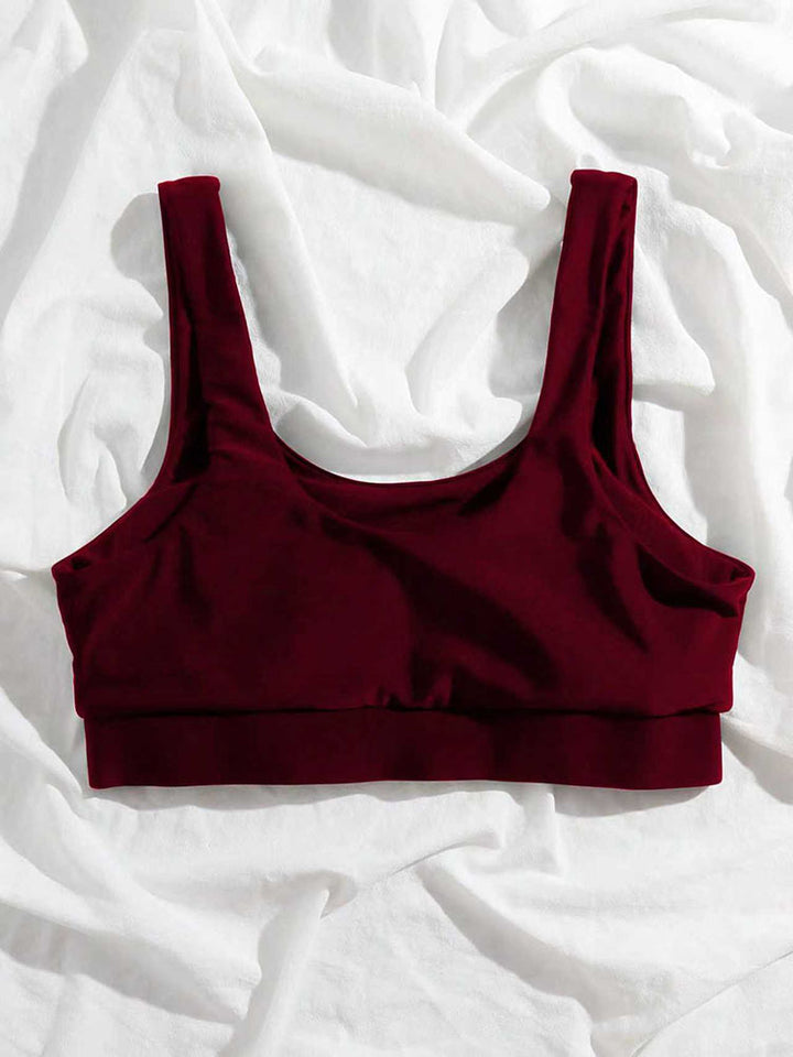 Women's leisure bikini top with wide straps StylebySassy