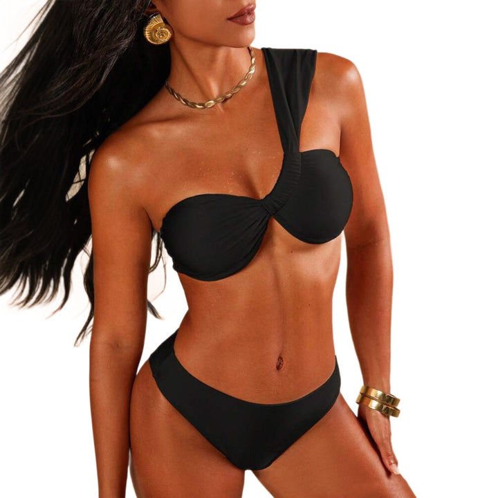 Women's Elegant One-Sided Bikini with Comfortable Strap StylebySassy