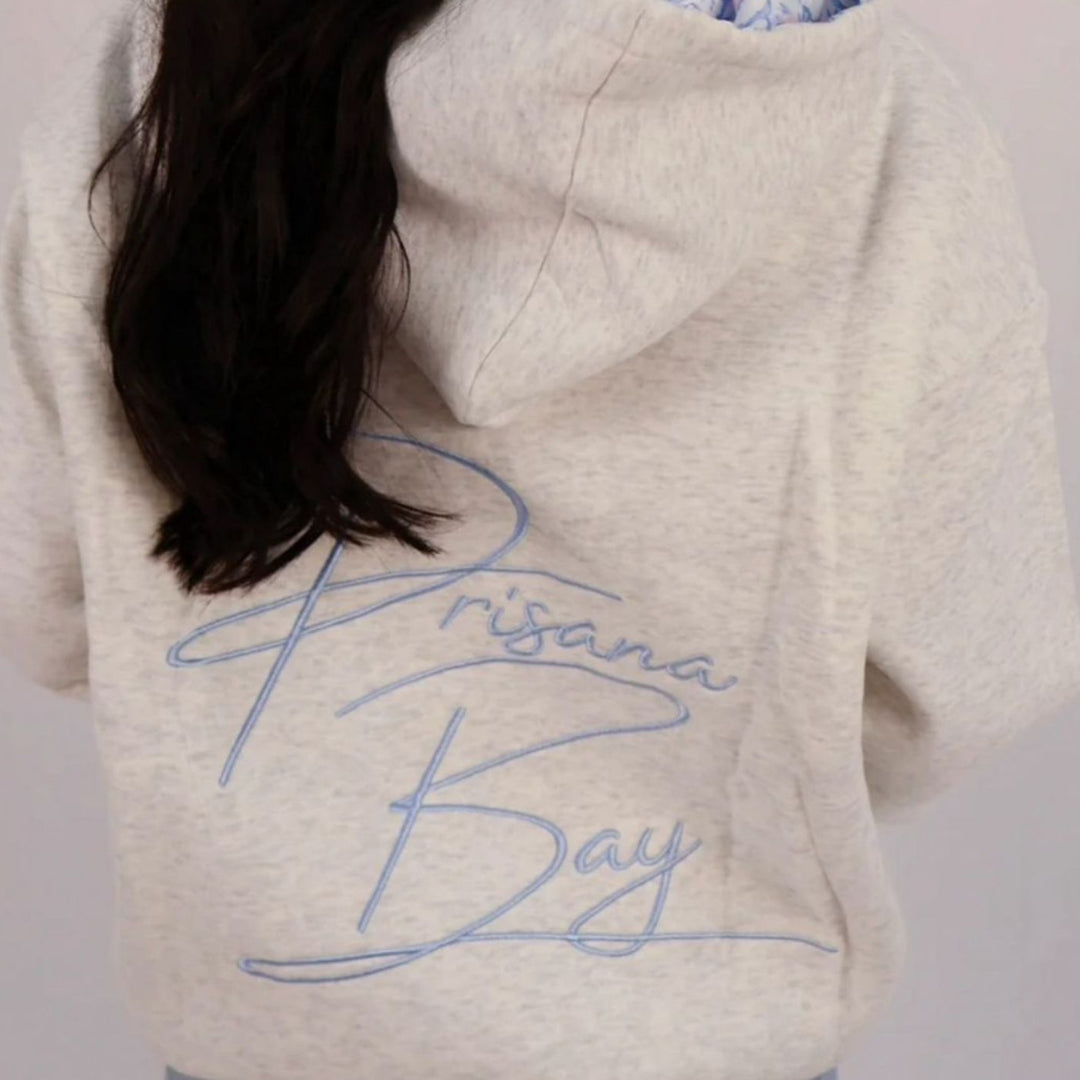 Women nan Oversize hoodie with star appliqués and lined hood StylebySassy