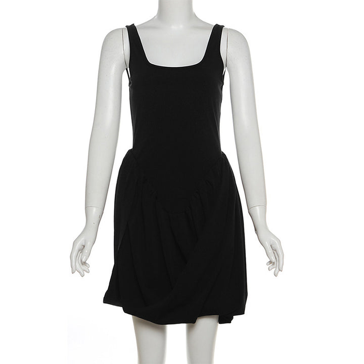 Women's stylish swimsuit set with draped skirt StylebySassy