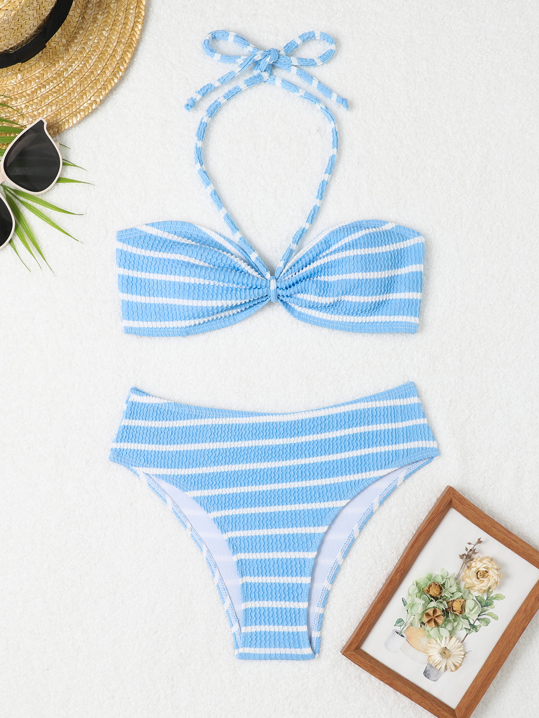 Women's Bandeau Bikini with sophisticated knot StylebySassy