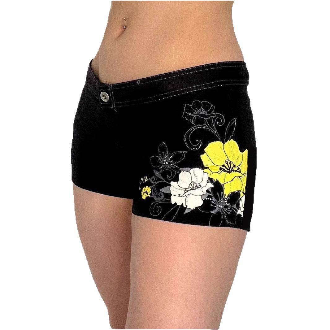 Ladies Funny Flower Shorts StylebySassy