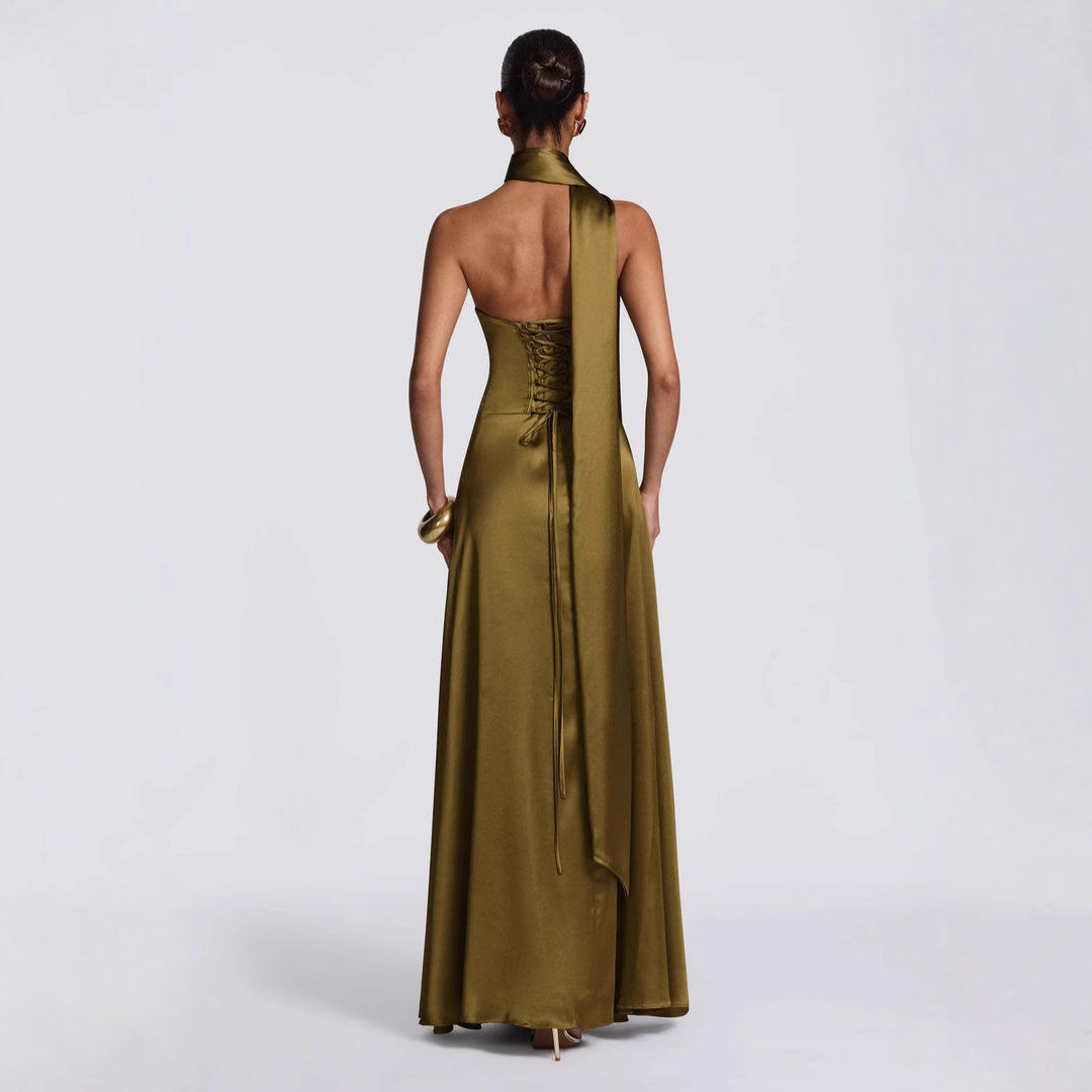 Women Elegant and stylish long sleeve evening dress StylebySassy