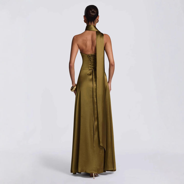 Women Elegant and stylish long sleeve evening dress StylebySassy