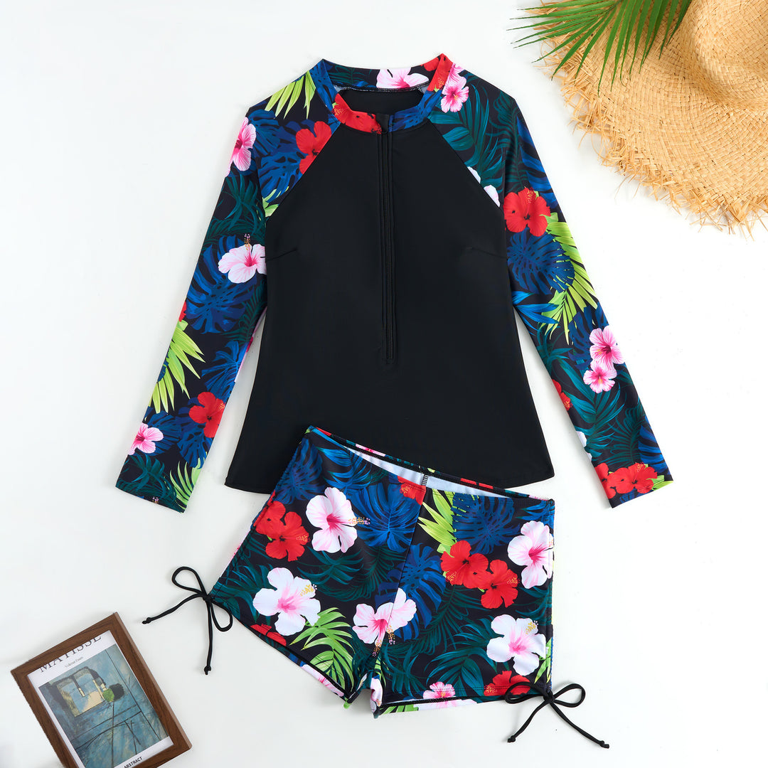 Ladies Sporty Long Sleeve Surf Wetsuit StylebySassy