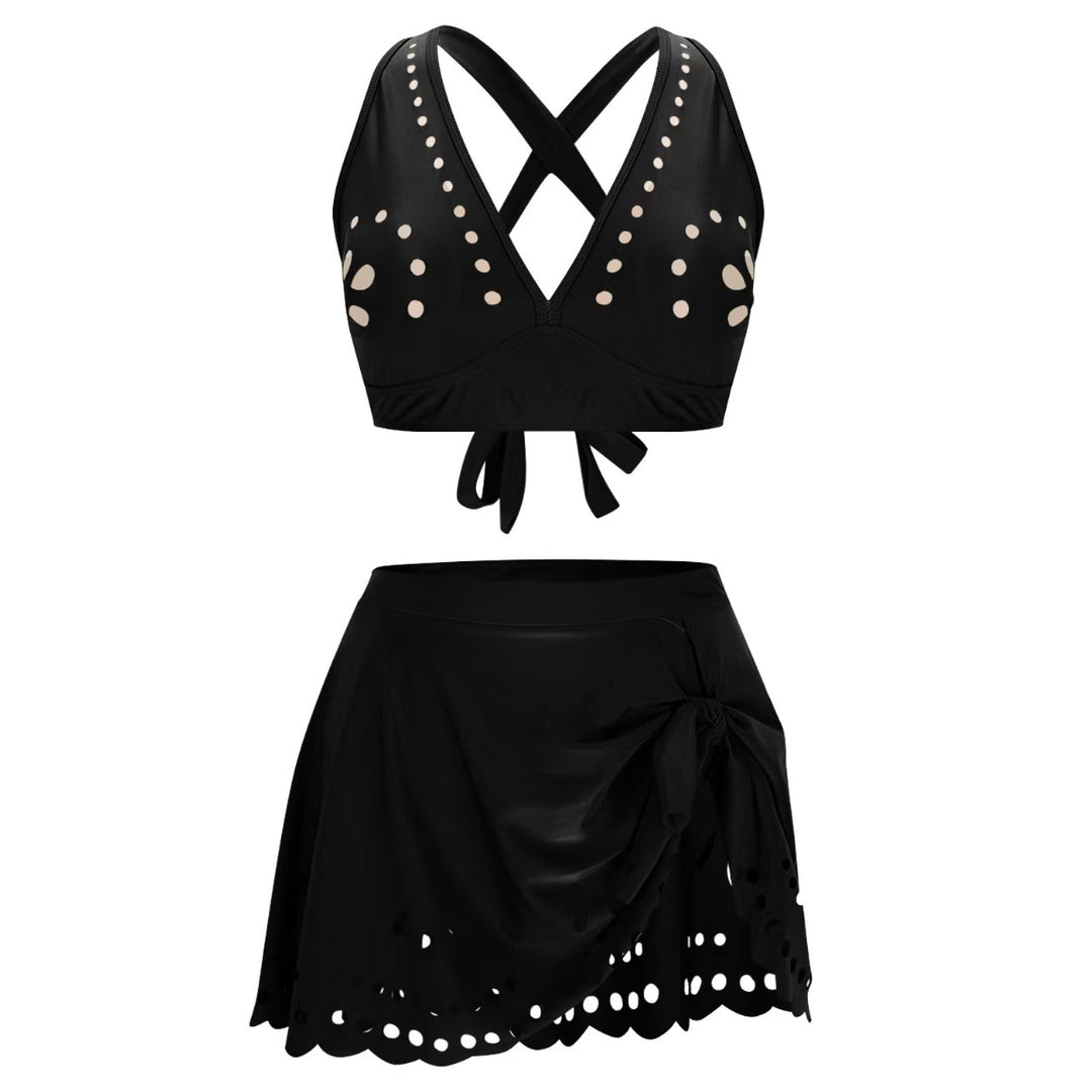 Women's Sporty Swim Set with Adjustable Straps StylebySassy