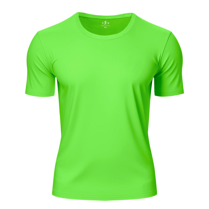 Unisex nan moisture-wicking functional T-shirt with round neck and light stretch StylebySassy