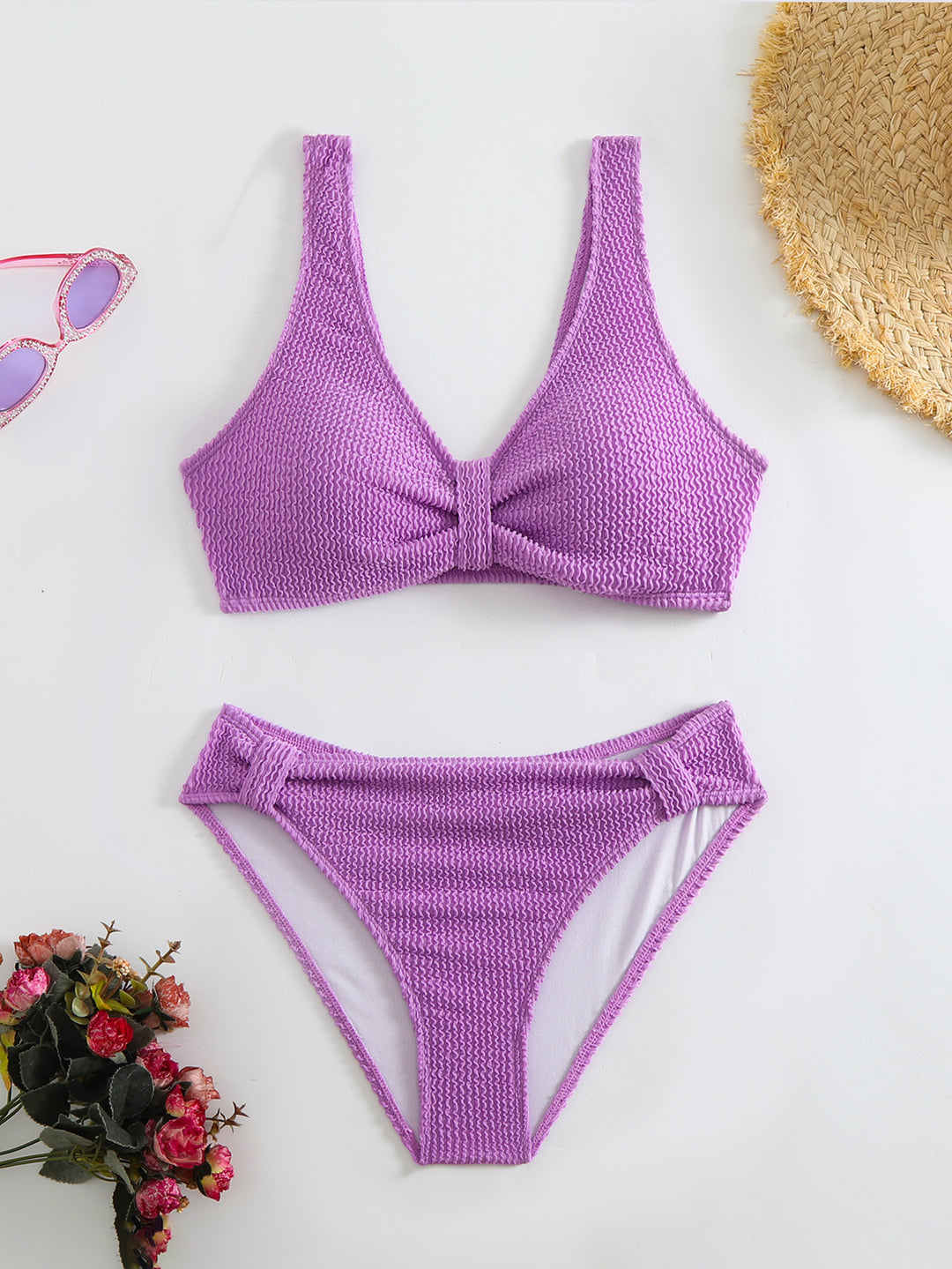 Women's Structured Bikini with Stylish Knot Detail StylebySassy