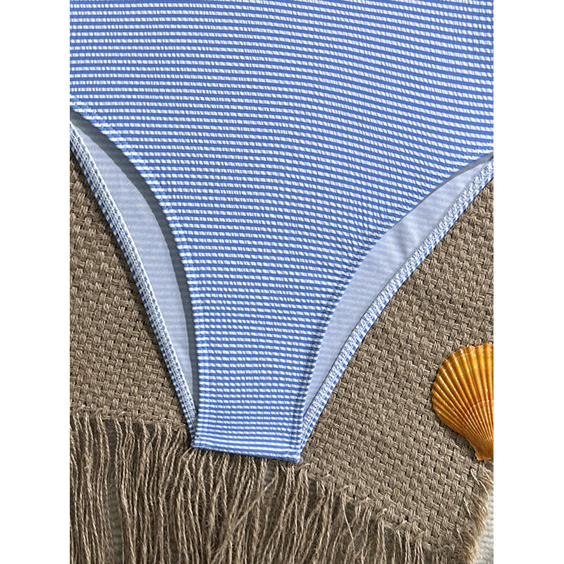 Women’s One-Piece Swimsuit with Sophisticated Crochet Detail StylebySassy