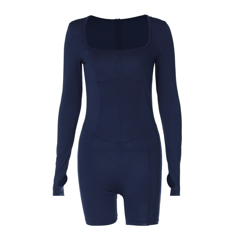 Women’s Sporty Long Sleeve Jumpsuit StylebySassy