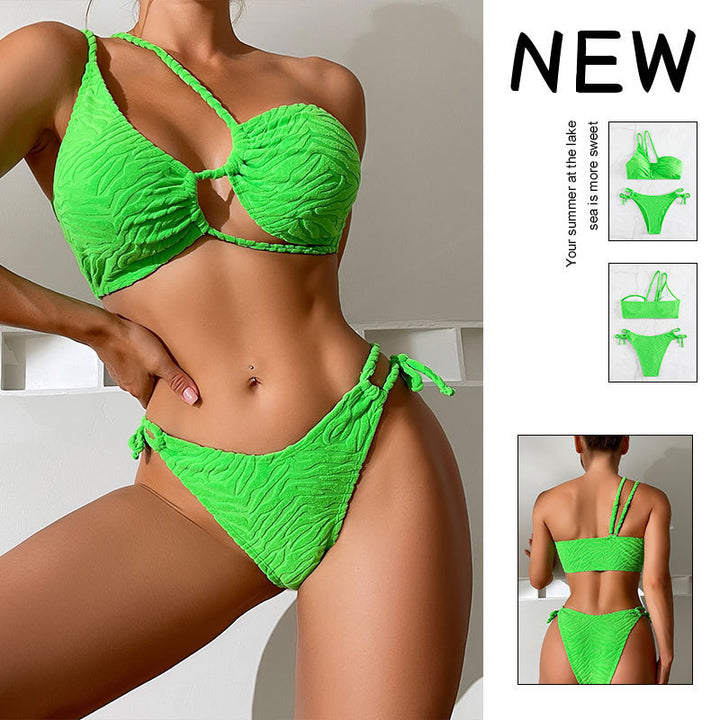 Women's Bikini Set with Fashionable Wrap Detail StylebySassy