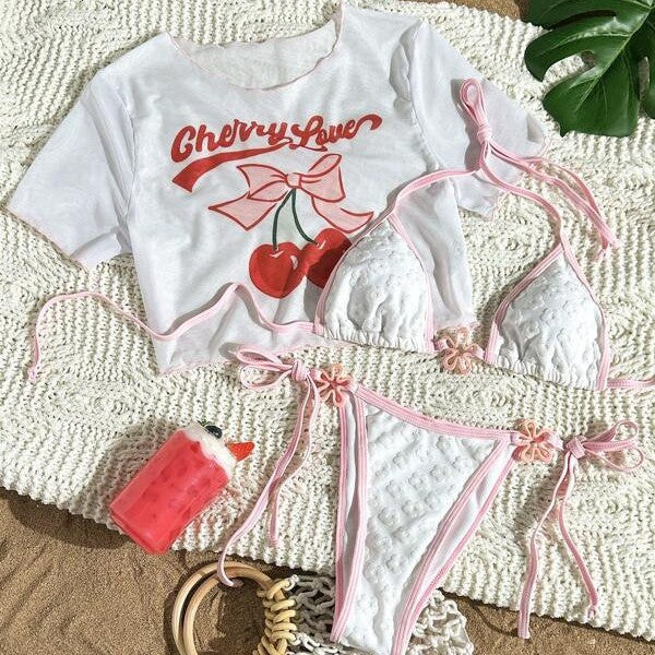 Women's Crop Top and Bikini Bottoms StylebySassy