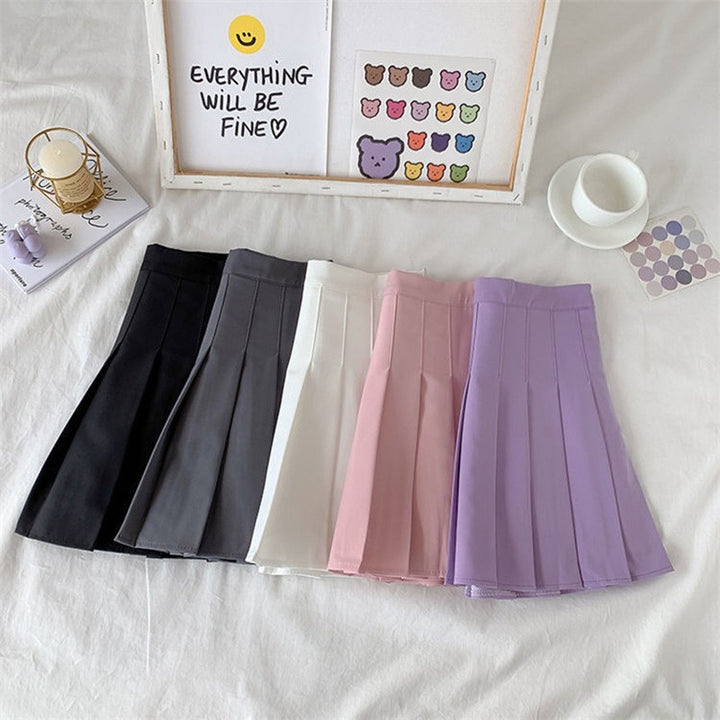 Women's pleated skirt with elegant pleat details StylebySassy
