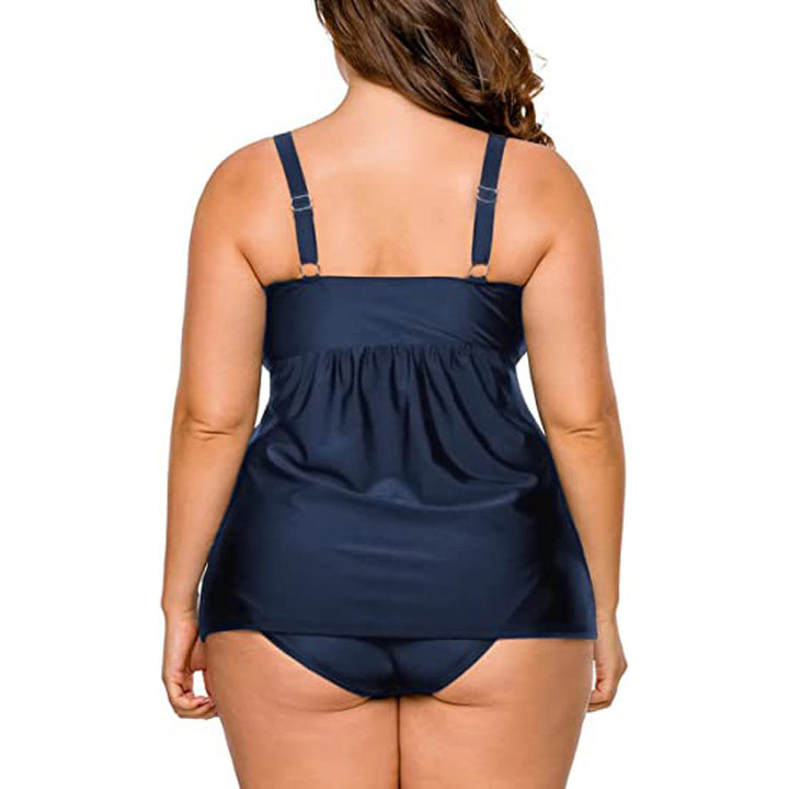 Women's tankini swimsuit with flattering cut and adjustable straps StylebySassy