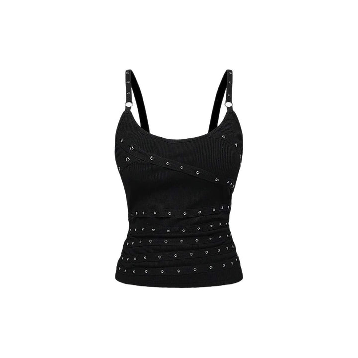 Ladies Refined Top with Elastane Content and Sparkling Details StylebySassy