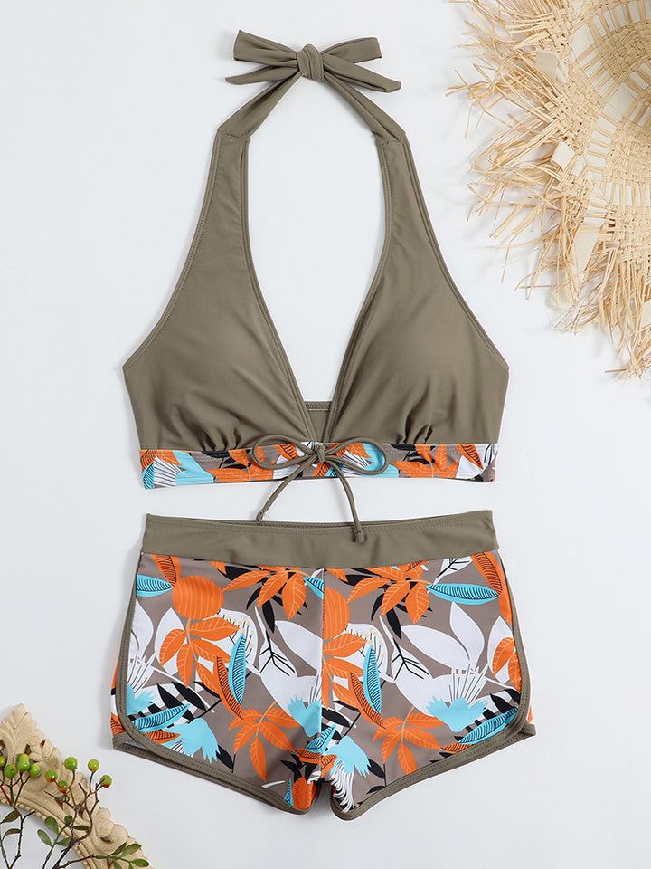 Women's Sporty Bikini Set with Concealed Belly StylebySassy