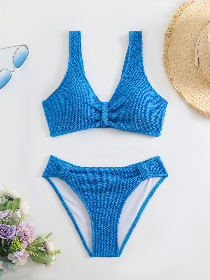 Women's Structured Bikini with Stylish Knot Detail StylebySassy