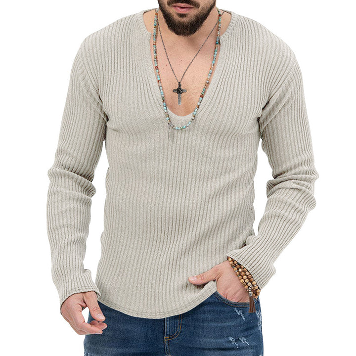 Men's lightweight fleece shirt jacket with snap button placket and side pockets StylebySassy