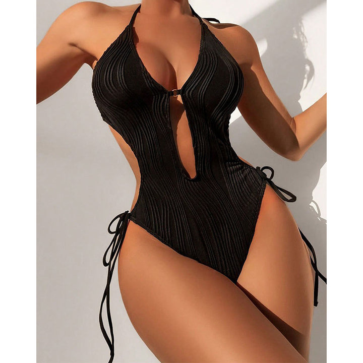 Women's one-piece swimsuit with sophisticated cut-out design StylebySassy