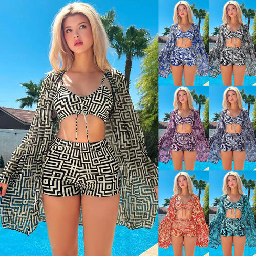 Women's bikini set with light cover-up StylebySassy