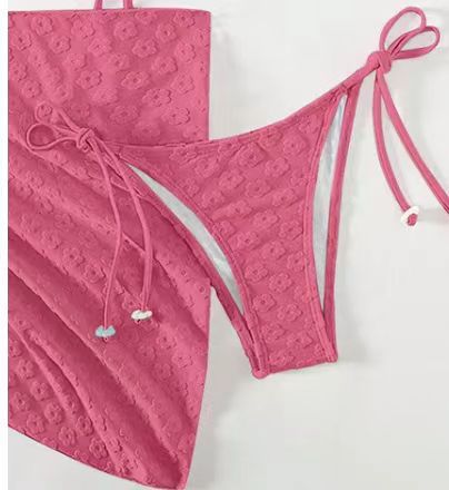 Women’s Bikini Set with Innovative Wrap Skirt StylebySassy