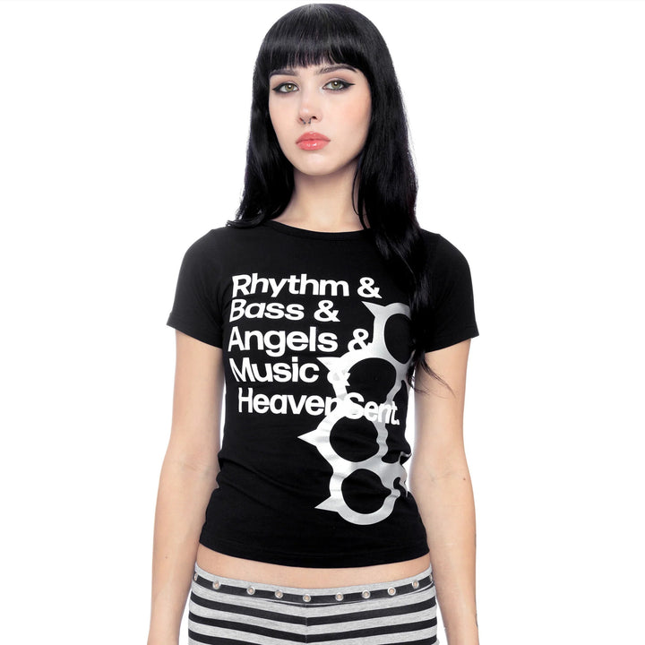 Women's Short Sleeve T-Shirt with Creative Graphic Design StylebySassy