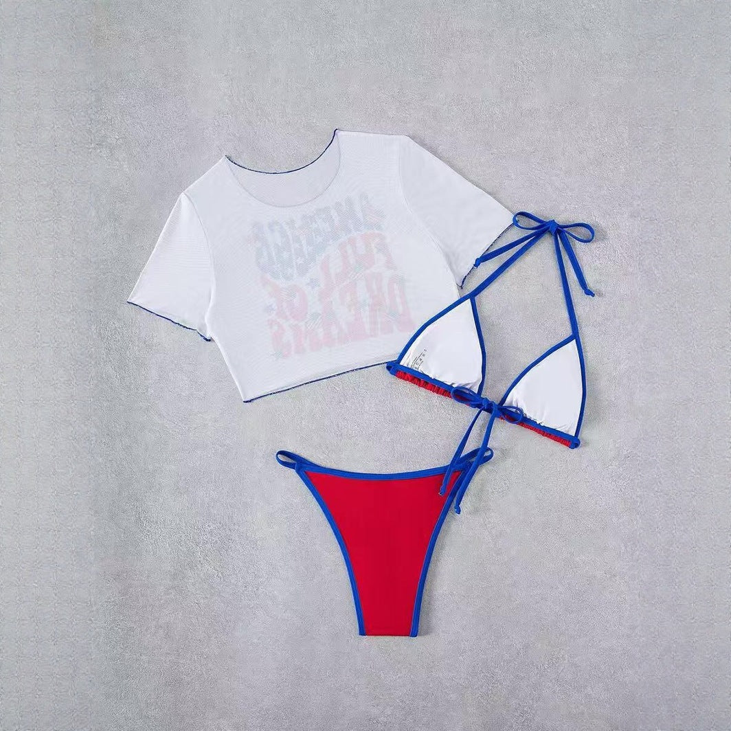 Ladies Crop Top and High Cut Bikini Bottom StylebySassy