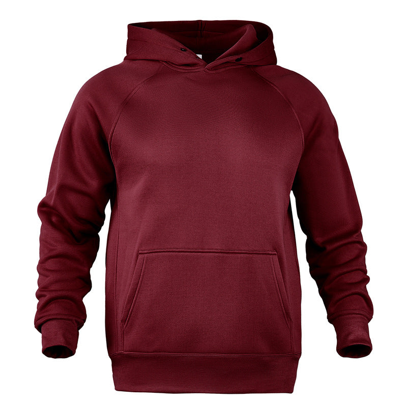 Unisex nan softer cotton fleece hoodie with kangaroo pocket and raglan sleeves StylebySassy