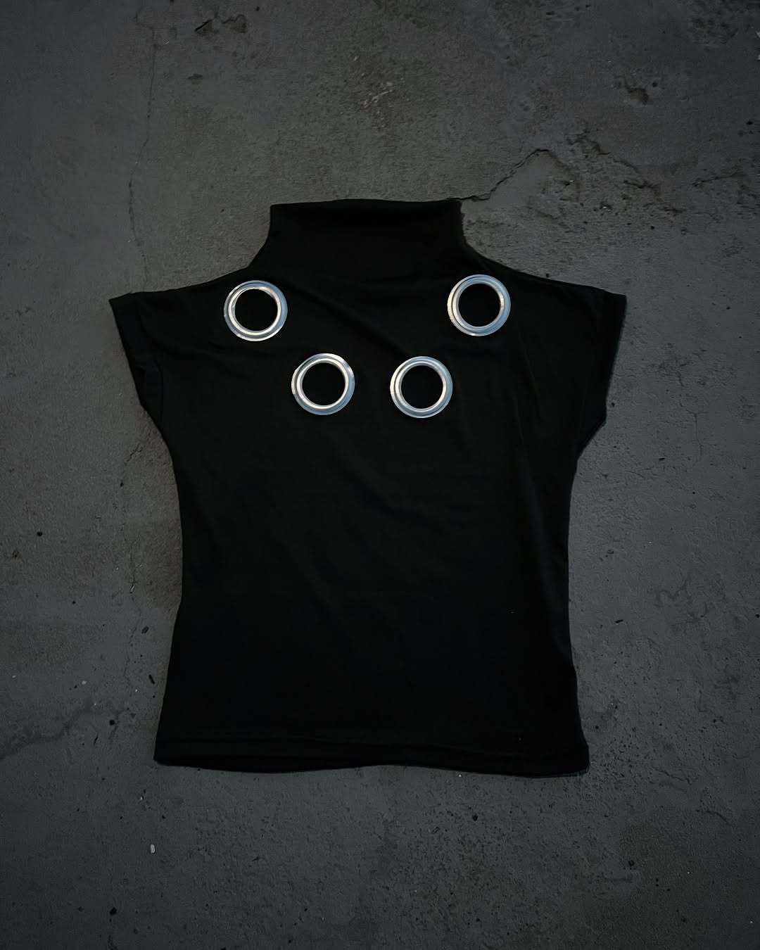 Women's T-Shirt with unique eyelets StylebySassy