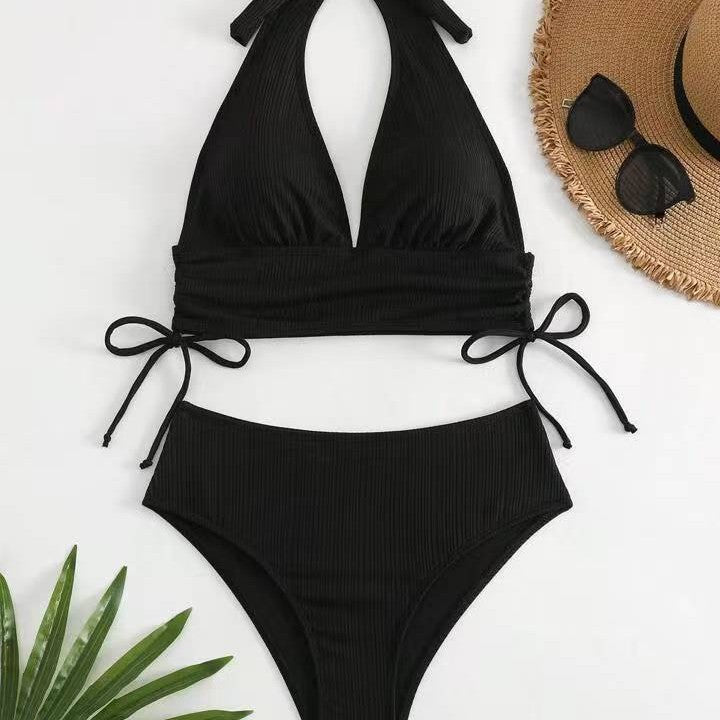 Ladies Triangle Bikini with fashionable wrap design StylebySassy