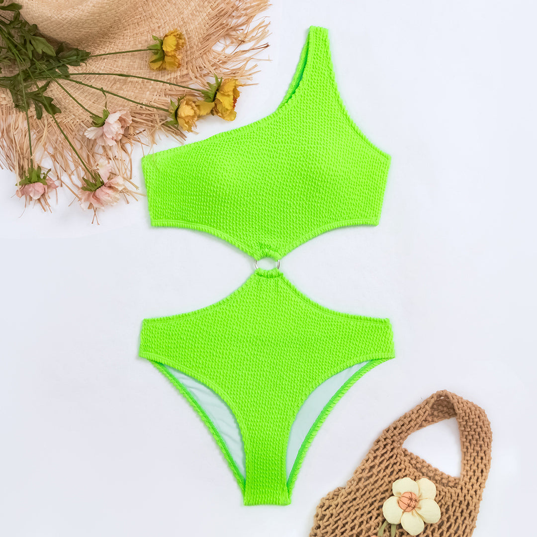 Women One-Sided Cut-Out Bikini StylebySassy