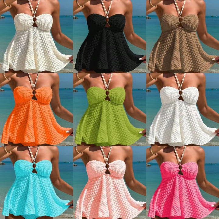 Ladies Elegant Beach Dress Swimsuit StylebySassy