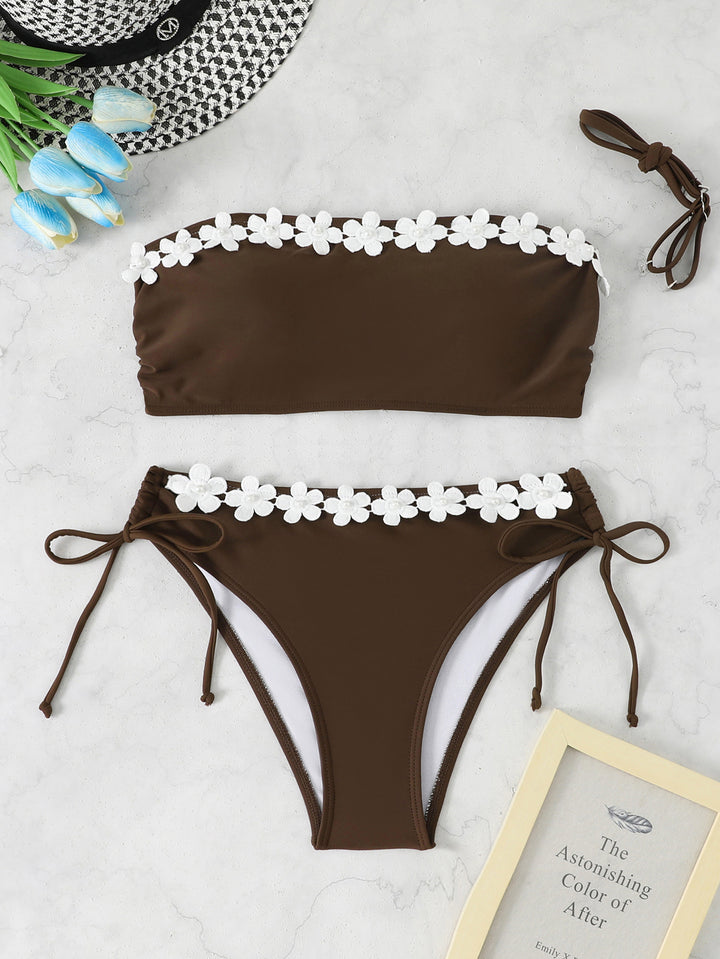 Women Bandeau Bikini Set StylebySassy