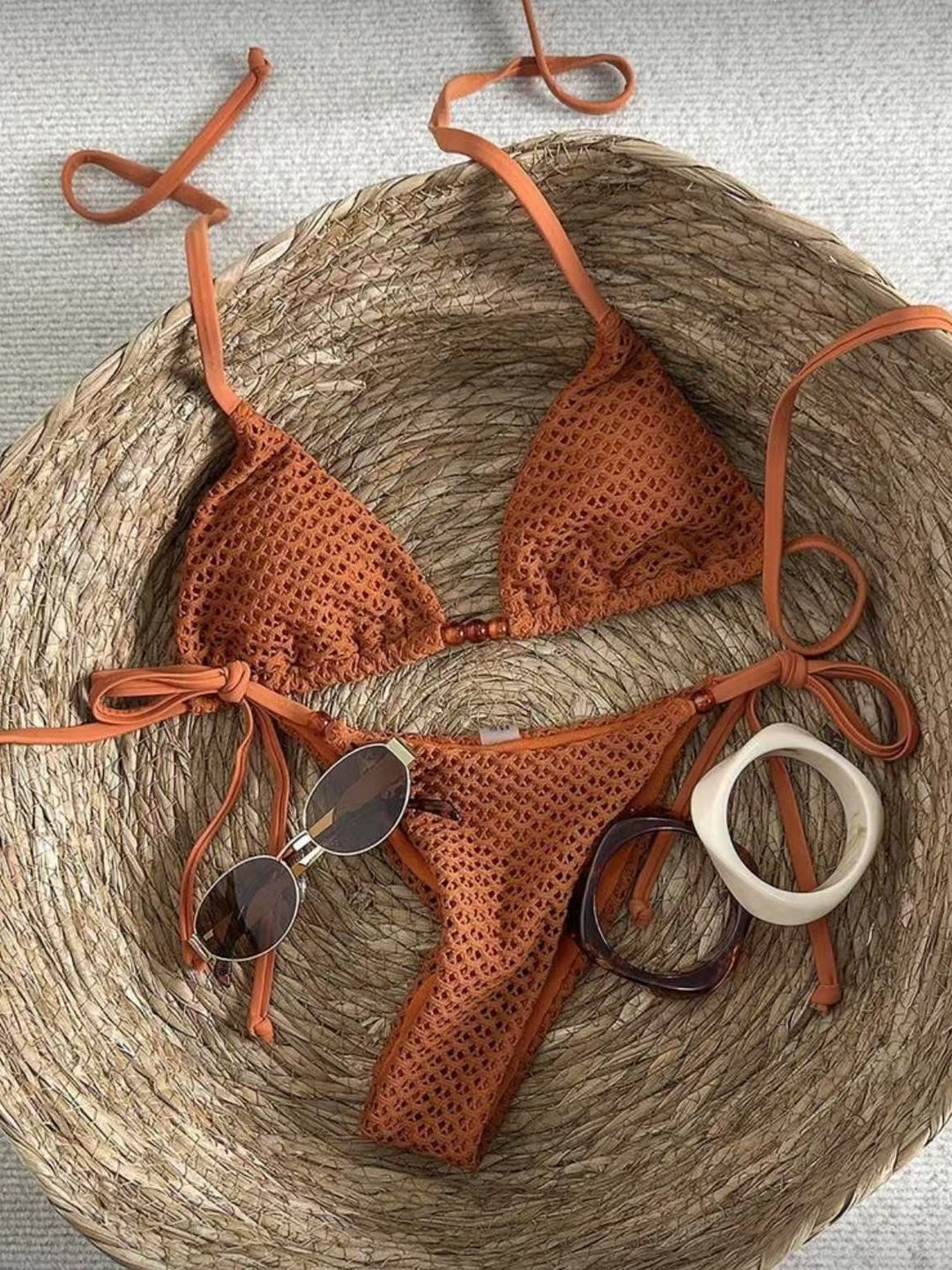 Women's Mesh Bikini with Adjustable Straps StylebySassy