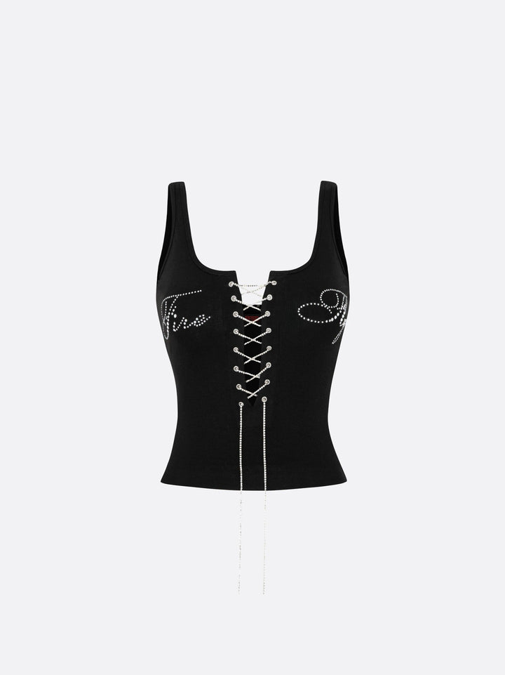 Women's Elegant Knot Top with Beaded Details StylebySassy