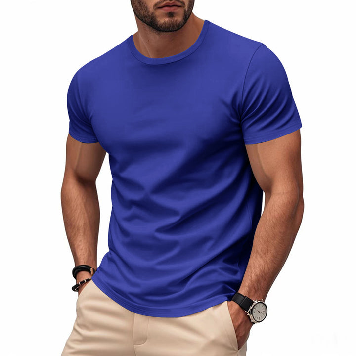 Unisex nan moisture-wicking functional T-shirt with round neck and light stretch StylebySassy