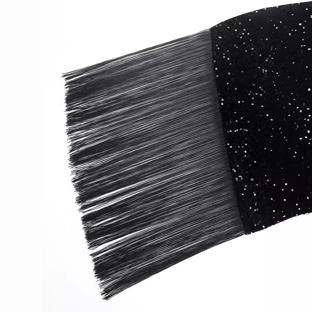 Ladies glamorous skirt with sequins and fringes StylebySassy