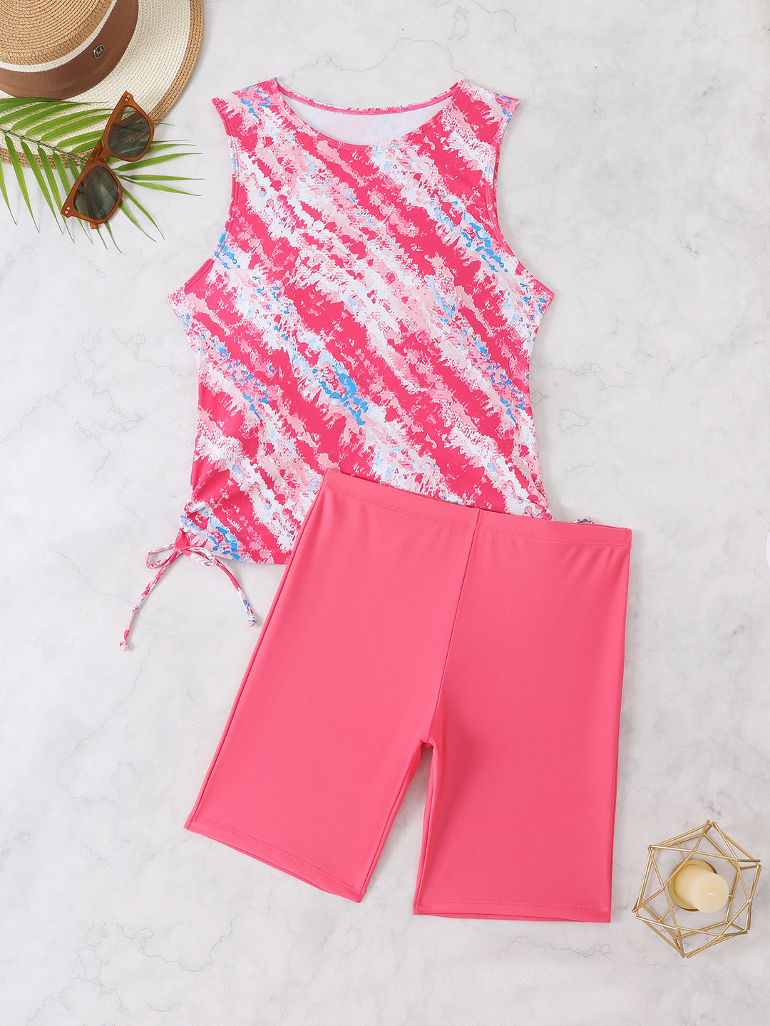 Women’s Stylish Sports Swimsuit with Shorts StylebySassy