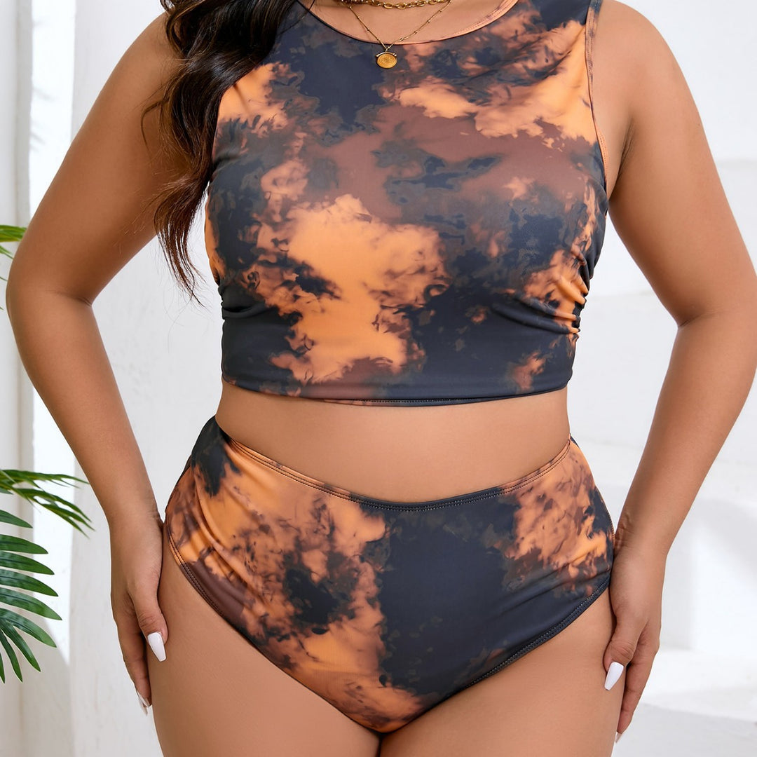 Women’s Sporty Crop Top and Skirt Set StylebySassy