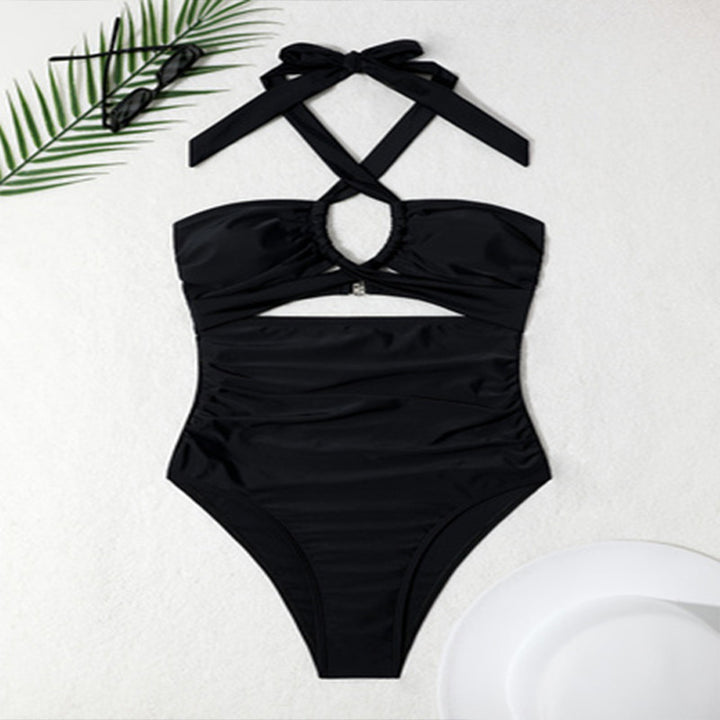 Women's Elegant One-Piece Swimsuit with Cut-Out Details StylebySassy