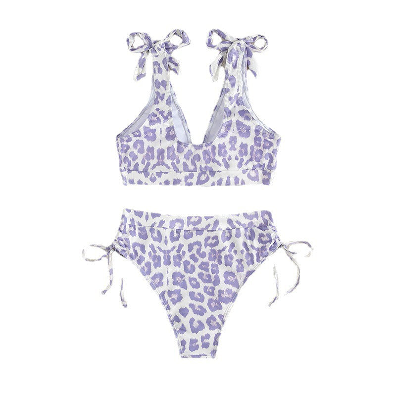 Women High-Cut Bikini with Adjustable Straps StylebySassy
