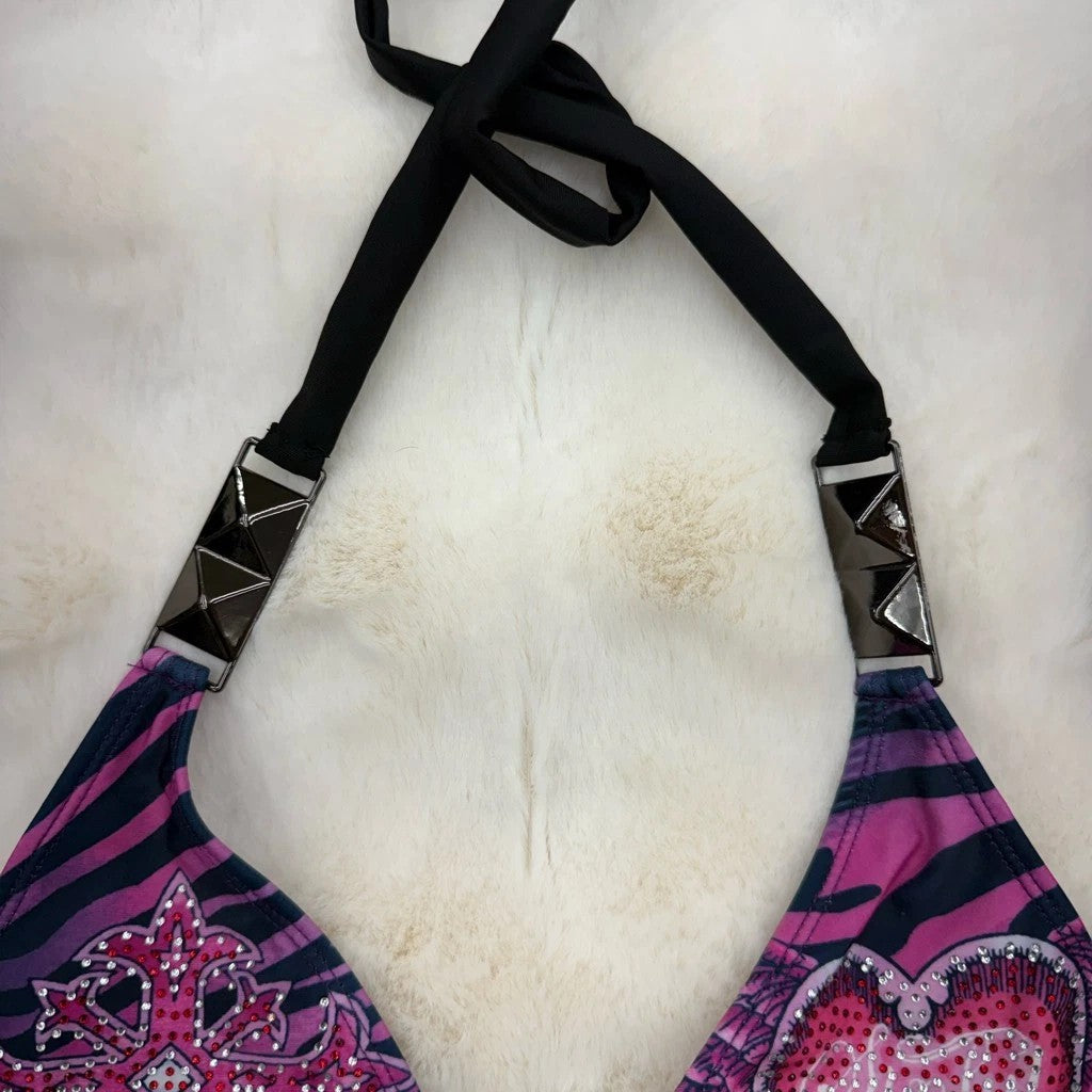 Women's triangle bikini with embellishments StylebySassy